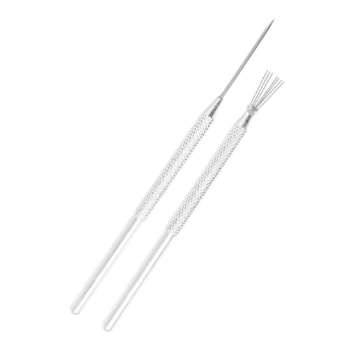 Sewroro 2 Stück Teiliges Edelstahl Feine für Modellierung Gravur und DIY kunsthandwerk Vielseitige für Detaillierte Gestaltung von Sewroro