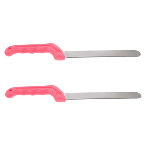 Sewroro 2 Stück Teiliges Floristenmesser für Blumenschaum Ergonomischer Schaumstoffschneider mit Kunststoffgriff für Floristikbedarf von Sewroro