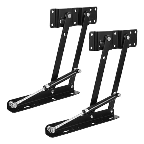 Sewroro 2 Stück Teiliges Klapp Hebemechanismus Höhe Lift Up Feder Scharnier für Höhenverstellbaren Couchtisch mit Stabilem Hydraulischem Dämpfungssystem von Sewroro
