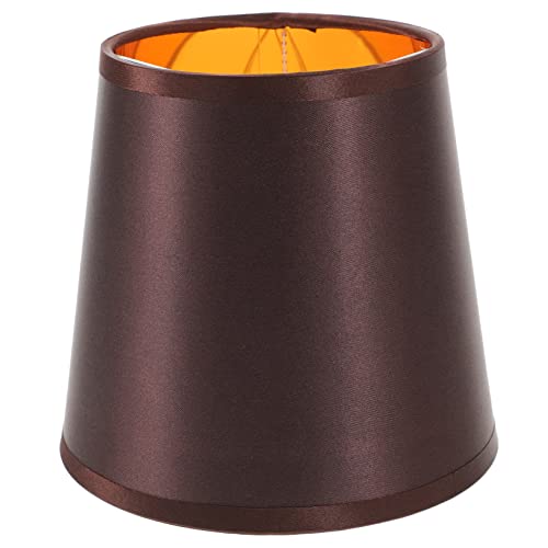 Sewroro 2 Stück Teiliges Lampenschirm für Tischlampe Leichte Stoffabdeckung Installieren Langlebig Dekorativ für Wohnzimmer und Schlafzimmer Moderner Stil Warmes Licht von Sewroro