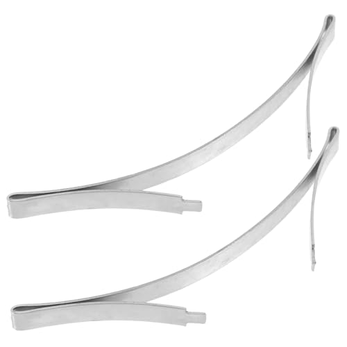 Sewroro 2 Stück Teiliges Manganstahl Bodenpositionierer für Schiebetüren Präzise Führung für Kleiderschrank schienen Stoßdämpfender Türpositionshalter Langlebig und Verschleißfest von Sewroro