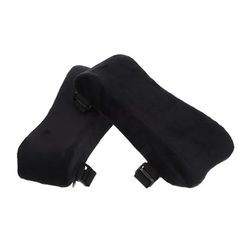 Sewroro 2 Stück Teiliges Weiche Armlehnenpolster aus Memory Schaum rutschfest und Atmungsaktiv Ergonomische Armstütze für Bürostühle Gaming stühle und Rollstühle Vielseitig Einsetzbar von Sewroro