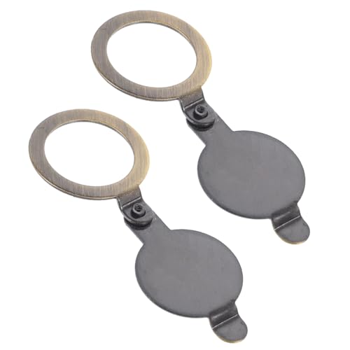 Sewroro 2 Stück Türspion abdeckung aus Kupfer Drehbare Sichtschutzabdeckung Langlebiger Rostfreier Türspion schutz für Haustür Einfache Installation ohne Werkzeug Antik Grün Sewroro 2 Stück Türspion abdeckung aus Kupfer Drehbare Sichtschutzabdeckung Langlebiger Rostfreier Türspion schutz für Haustür Einfache Installation ohne Werkzeug Antik Grün von Sewroro