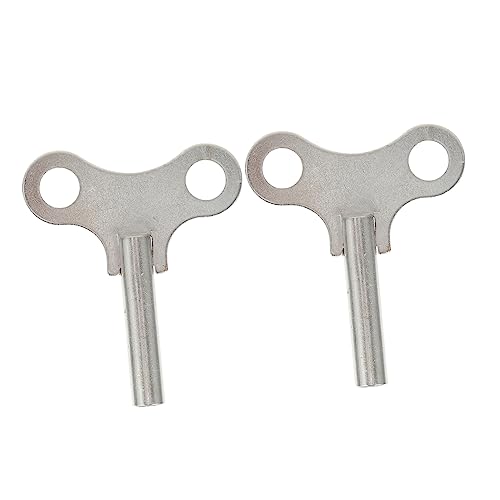 Sewroro 2 Stück Uhrenaufziehschlüssel Stahl Durchmesser für Antike Wand und Tischuhren Praktische Reparaturwerkzeuge für Mechanische Uhren für Sammler und DIY Projekte Sewroro 2 Stück Uhrenaufziehschlüssel Stahl Durchmesser für Antike Wand und Tischuhren Praktische Reparaturwerkzeuge für Mechanische Uhren für Sammler und DIY Projekte von Sewroro