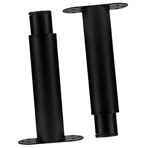 Sewroro 2 Stück Verstellbare Bettgestell Stützfüße Höhenverstellbar Robustem Stahl zur Unterstützung von Betten Sofas und Möbeln Schrauben und Eva Pads Sewroro 2 Stück Verstellbare Bettgestell Stützfüße Höhenverstellbar Robustem Stahl zur Unterstützung von Betten Sofas und Möbeln Schrauben und Eva Pads von Sewroro