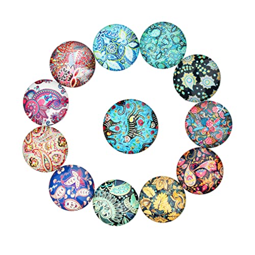 Sewroro 20stücke Kreative Glas-Patches Mit Einzigartigen Ethnischen Mustern Für Schmuckdesign Und Bastelarbeiten Mischfarben Für Und Dekorationen Sewroro 20stücke Kreative Glas-Patches Mit Einzigartigen Ethnischen Mustern Für Schmuckdesign Und Bastelarbeiten Mischfarben Für Und Dekorationen von Sewroro