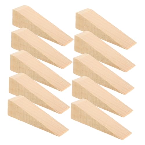 Sewroro 20 Stück Holz Türstopper Keile Robuste und Rutschfeste Holzkeile für Schwere Türen für Zuhause Büro und Einfache Installation Langlebig und Sewroro 20 Stück Holz Türstopper Keile Robuste und Rutschfeste Holzkeile für Schwere Türen für Zuhause Büro und Einfache Installation Langlebig und von Sewroro