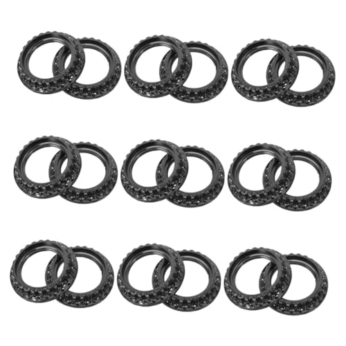 Sewroro 20 Stück Lampenfassung Ringe aus Hitzebeständigem Bakelit Lampenschirm Fixierringe für Tischlampen Stehlampen Ersatzteile mit Präziser Passform und Elegantem Design von Sewroro