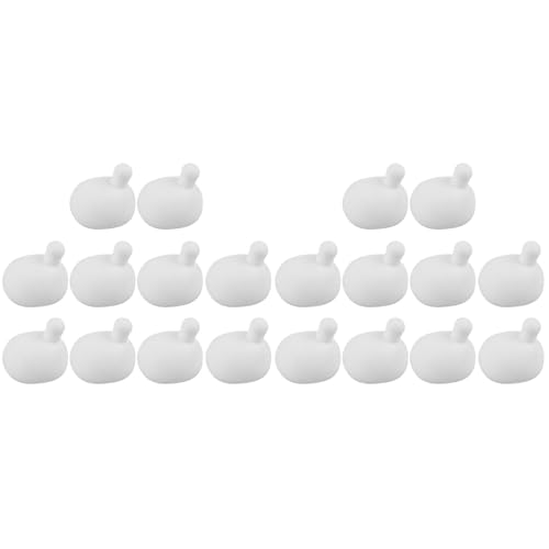 Sewroro 20 Stück Squeeze Stress Ball Squeeze Doll Insert Press Bubble Insert Für Häkelsilikon Dekompression Doll Making Insert Inner Ball Bubble Replacement von Sewroro