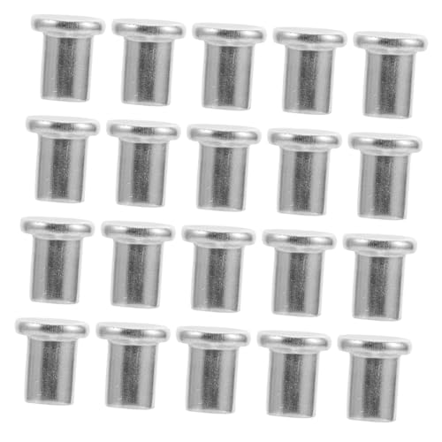 Sewroro 20 Stück Teiliges Flachkopf Vollnieten Robust und Langlebig für DIY Handwerk Metall Nieten für Vielseitige Anwendungen und Sichere Befestigung Sewroro 20 Stück Teiliges Flachkopf Vollnieten Robust und Langlebig für DIY Handwerk Metall Nieten für Vielseitige Anwendungen und Sichere Befestigung von Sewroro