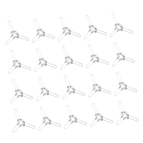 Sewroro 20 Stück Teiliges Lampenschirm Federclips mit Dreifach gabel design Langlebige Lampenschirmhalter DIY Zubehör Installieren Passend für Kronleuchter Wand Tischlampen Sewroro 20 Stück Teiliges Lampenschirm Federclips mit Dreifach gabel design Langlebige Lampenschirmhalter DIY Zubehör Installieren Passend für Kronleuchter Wand Tischlampen von Sewroro