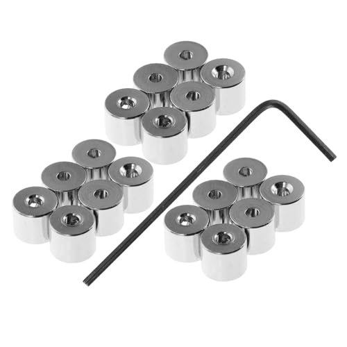 Sewroro 20 Stück Teiliges Metall Pin Rücken Verschluss mit Schraubverschluss Gewinde-design für Sicheren Halt Langlebig und Präzise für Broschen Schmuck und Diy-anstecker Sewroro 20 Stück Teiliges Metall Pin Rücken Verschluss mit Schraubverschluss Gewinde-design für Sicheren Halt Langlebig und Präzise für Broschen Schmuck und Diy-anstecker von Sewroro