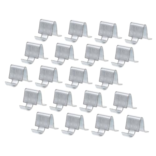 Sewroro 20 Stück Teiliges Regalhalter Clips Verstärkte Eisenkonstruktion Stabile Ablagenstützen für Aktenschränke Bücherregale Vielseitig Einsetzbar Einfache Montage Langlebig Robust von Sewroro
