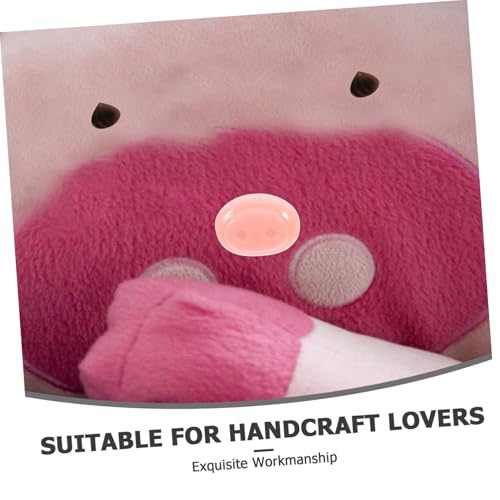 Sewroro 20 Stück Teiliges Set Kunststoff sicherheitsnasen für Plüschtiere mit Schrauben und Unterlegscheiben Rosa Oval für DIY Puppen Amigurumi und Bastelprojekte Einfach zu Befestigen Sewroro 20 Stück Teiliges Set Kunststoff sicherheitsnasen für Plüschtiere mit Schrauben und Unterlegscheiben Rosa Oval für DIY Puppen Amigurumi und Bastelprojekte Einfach zu Befestigen von Sewroro