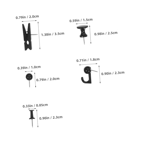 Sewroro 200 Stück Teiliges Reißzwecken Set mit Haken und Clips Stabile Pinnnadeln aus Edelstahl und Abs für Kork Pinnwände Vielseitig für Notizen Fotos Karten Poster für Büro Schule und Sewroro 200 Stück Teiliges Reißzwecken Set mit Haken und Clips Stabile Pinnnadeln aus Edelstahl und Abs für Kork Pinnwände Vielseitig für Notizen Fotos Karten Poster für Büro Schule und von Sewroro