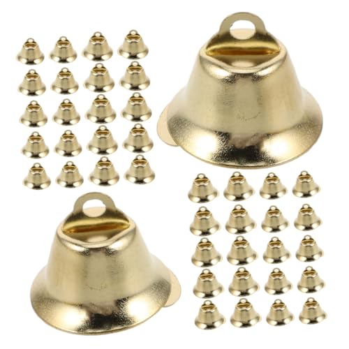 Sewroro 200stücke Kleine Goldene Weihnachtsglocken Als Aufhänger Für Bastelprojekte Mini-metallglocken Für Windspiele Vorhang-halterungen Und Dekorationen Rustikale Glocken Für Sewroro 200stücke Kleine Goldene Weihnachtsglocken Als Aufhänger Für Bastelprojekte Mini-metallglocken Für Windspiele Vorhang-halterungen Und Dekorationen Rustikale Glocken Für von Sewroro