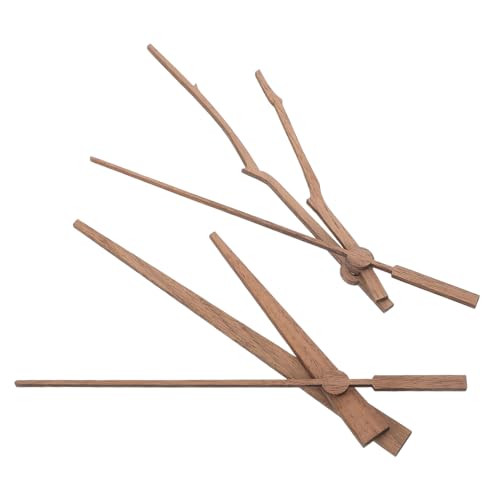 Sewroro 2Sätze Ersatz Uhrzeiger Dekorative Holzuhr Zeiger Robust und Installieren für DIY Uhrenprojekte und Reparaturen Kompatibel mit Meisten Uhren Sewroro 2Sätze Ersatz Uhrzeiger Dekorative Holzuhr Zeiger Robust und Installieren für DIY Uhrenprojekte und Reparaturen Kompatibel mit Meisten Uhren von Sewroro