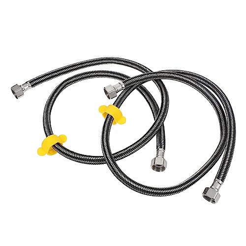 Sewroro 2Stücke Stecker Geflochtene Wasserversorgung für Toiletten Hohe Temperaturbeständigkeit Installieren Flexibles Design Sewroro 2Stücke Stecker Geflochtene Wasserversorgung für Toiletten Hohe Temperaturbeständigkeit Installieren Flexibles Design von Sewroro
