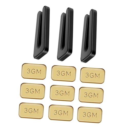 Sewroro 3 Sätze Teiliges Fan Blade Balance Kit mit Gewichten und Klammern Professionelles Set zur Ausbalancierung von Ventilatoren Reduzierung von Geräuschen und Verlängerung Blätter von Sewroro