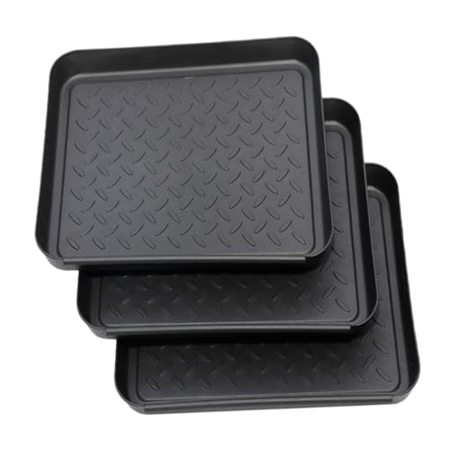 Sewroro 3 Stück Multifunktionale Schuhabtropfschale Schmutzabweisendes Schuhablage Tablett für Schuhe Stiefel Blumentöpfe und Haustiernäpfe Pflegeleicht für Innen und Außenbereiche Sewroro 3 Stück Multifunktionale Schuhabtropfschale Schmutzabweisendes Schuhablage Tablett für Schuhe Stiefel Blumentöpfe und Haustiernäpfe Pflegeleicht für Innen und Außenbereiche von Sewroro