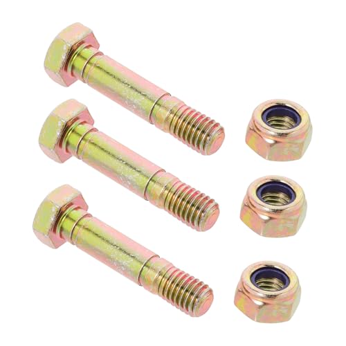 Sewroro 3 Stück Scherbolzen Hohe Belastbarkeit Einfache Montage Langlebiger Ersatz für Zuverlässigen Schneefräsenbetrieb unter Anspruchsvollen Winterbedingungen Sewroro 3 Stück Scherbolzen Hohe Belastbarkeit Einfache Montage Langlebiger Ersatz für Zuverlässigen Schneefräsenbetrieb unter Anspruchsvollen Winterbedingungen von Sewroro