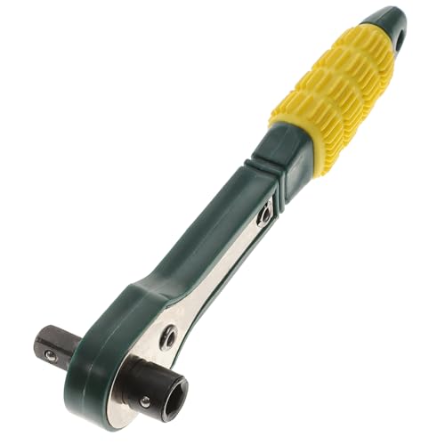 Sewroro 3 Stück Steckschlüsselsatz Teilig Ratsche Umschaltknarre Heavy Duty Ratschenwerkzeug Ergonomisch für Fahrrad Heimwerker Elektro Reparatur von Sewroro