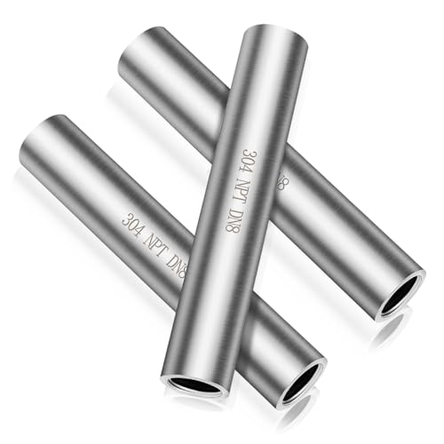 Sewroro 3 Stück Teiliges Edelstahl Rohrmuffen Npt Rohrverbinder mit Innengewinde Stärke Rostfrei Druckbeständig bis Mpa für Rohrleitungen Sewroro 3 Stück Teiliges Edelstahl Rohrmuffen Npt Rohrverbinder mit Innengewinde Stärke Rostfrei Druckbeständig bis Mpa für Rohrleitungen von Sewroro