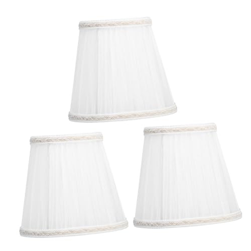 Sewroro 3 Stück Teiliges Europäischer Lampenschirme Hochwertigem Stilvolle Dekoration für Pendelleuchten und Deckenlampen Geeignet für Schlafzimmer und Wohnzimmer von Sewroro