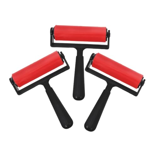Sewroro 3 Stück Teiliges Printmaking mit Ergonomischem Griff Langlebige Manuelle DIY Bastelrolle Roller für DIY Stempel Vielseitig Einsetzbar zum Drucken Malen und Basteln Sewroro 3 Stück Teiliges Printmaking mit Ergonomischem Griff Langlebige Manuelle DIY Bastelrolle Roller für DIY Stempel Vielseitig Einsetzbar zum Drucken Malen und Basteln von Sewroro
