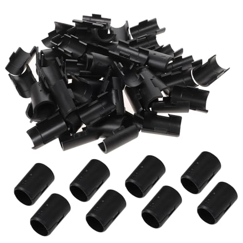 Sewroro 32 Paare Anti elektrostatische Regalhalter Clips aus Kunststoff Ersatz shelf Sleeves für Drahtregale Langlebige Regalsicherung Einfache Montage für Metallregale und Schränke von Sewroro