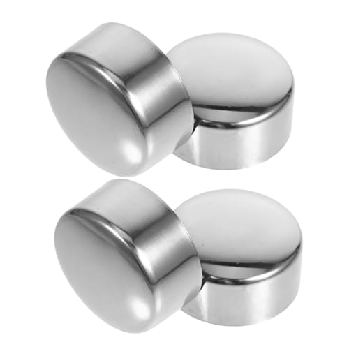 Sewroro 4 Stück Edelstahl Handlauf Endkappen Runde Abdeckungen Treppengeländer Sicherer Halt Schnelle Montage Modernes Design Langlebig Sewroro 4 Stück Edelstahl Handlauf Endkappen Runde Abdeckungen Treppengeländer Sicherer Halt Schnelle Montage Modernes Design Langlebig von Sewroro