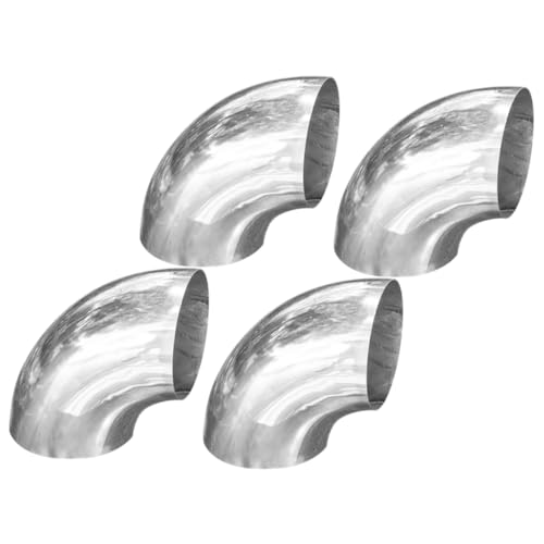 Sewroro 4 Stück Edelstahl Handlaufbogen Teiliges Rostfreie Stabile Treppengeländer Winkelverbinder Vielseitig Einsetzbar für Treppenhandläufe und Abgassysteme Kompakt und Einfach zu Sewroro 4 Stück Edelstahl Handlaufbogen Teiliges Rostfreie Stabile Treppengeländer Winkelverbinder Vielseitig Einsetzbar für Treppenhandläufe und Abgassysteme Kompakt und Einfach zu von Sewroro