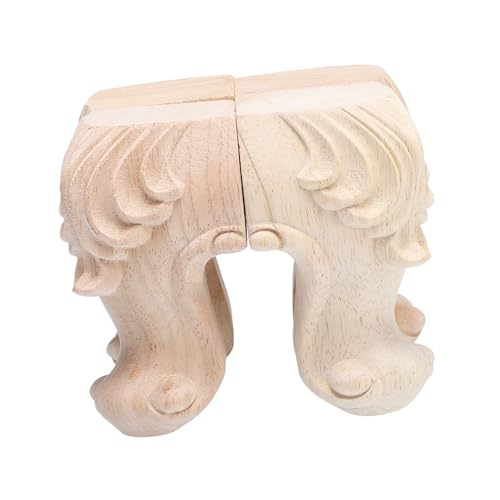 Sewroro 4 Stück Europäischer Stil Möbelunterstützungsbeine Holz Dekorative Geschnitzte Tischbeine für Sofa Kommode Langlebig und Anpassbar Sewroro 4 Stück Europäischer Stil Möbelunterstützungsbeine Holz Dekorative Geschnitzte Tischbeine für Sofa Kommode Langlebig und Anpassbar von Sewroro