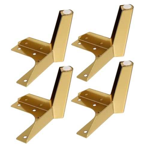 Sewroro 4 Stück Metallmöbelfüße Y Förmige Sofa und Schrankbeine Belastbare Möbelbeine für Couchtisch Tv Schrank Badezimmer und Teetischfüße aus Robustem Metall von Sewroro