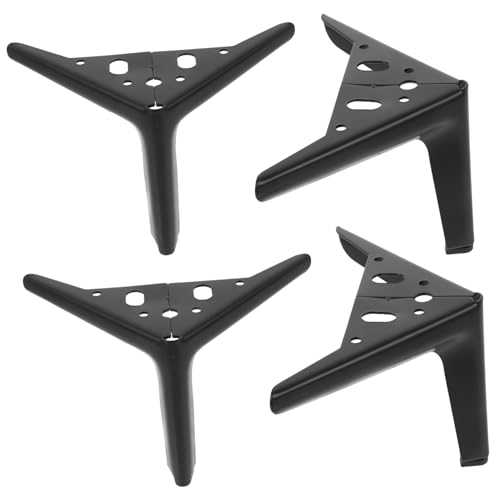 Sewroro 4 Stück Möbelbeine Set Höhe Möbelstützbeine aus Robustem Material für Sofa Schrank Tisch Kommode Stabile Belastbare Ersatzfüße für Verschiedene Möbelstücke von Sewroro