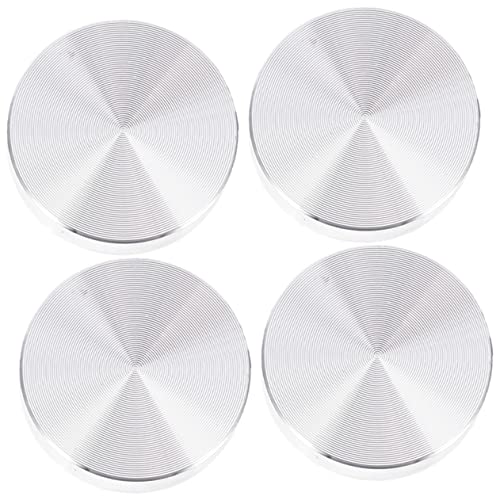 Sewroro 4 Stück Runde Aluminium Scheibe Hochwertige Adapter für und Teetische für Bürotische und Esszimmer Elegantes Design für Glasoberflächen Sewroro 4 Stück Runde Aluminium Scheibe Hochwertige Adapter für und Teetische für Bürotische und Esszimmer Elegantes Design für Glasoberflächen von Sewroro