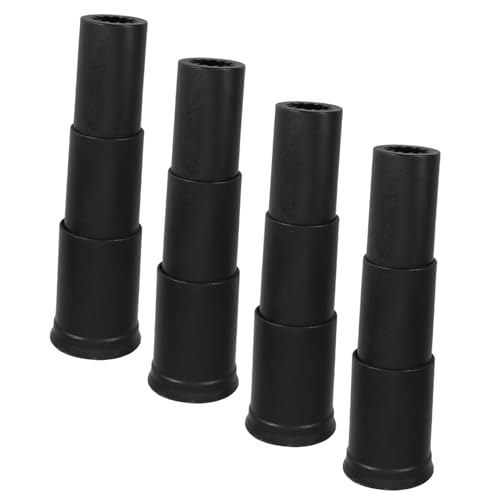Sewroro 4 Stück Teiliges Bürostuhl Gaszylinder Schutzcover rutschfeste Abdeckung für Gaslift Langlebiger Staubschutz Kompatibel mit Drehstuhl Ergonomisches Zubehör für Bürostuhlpflege von Sewroro