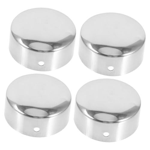 Sewroro 4 Stück Teiliges Edelstahl Handlauf Endkappen Treppen Geländer Abdeckungen Rostfreie Metall Handlaufkappen Einfache Montage Langlebig Geeignet für Innen und Außenbereiche Sewroro 4 Stück Teiliges Edelstahl Handlauf Endkappen Treppen Geländer Abdeckungen Rostfreie Metall Handlaufkappen Einfache Montage Langlebig Geeignet für Innen und Außenbereiche von Sewroro