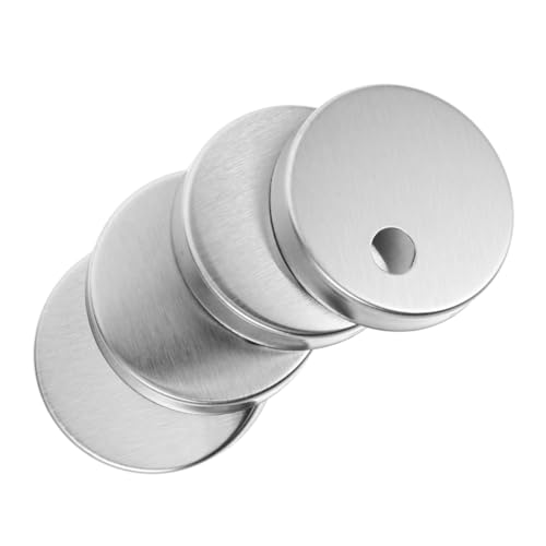 Sewroro 4 Stück Teiliges Edelstahl Toilettenbolzen Abdeckkappen Dekorative Schraubenschutz Für Wc befestigung Zubehör Langlebig Schützt Vor Korrosion Und Verbessert Badezimmer Ästhetik Sewroro 4 Stück Teiliges Edelstahl Toilettenbolzen Abdeckkappen Dekorative Schraubenschutz Für Wc befestigung Zubehör Langlebig Schützt Vor Korrosion Und Verbessert Badezimmer Ästhetik von Sewroro