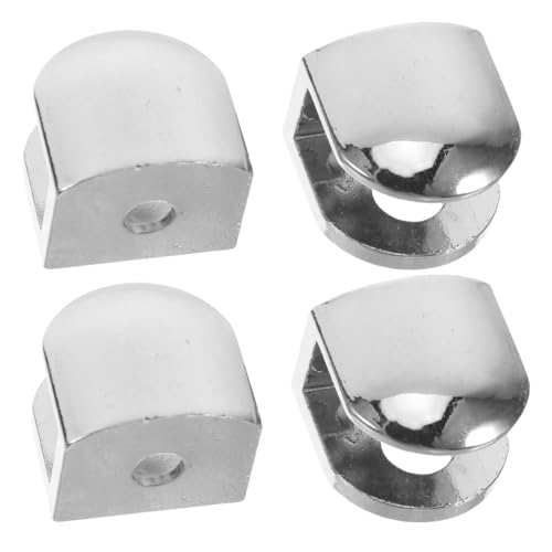 Sewroro 4 Stück Teiliges Einstellbares Regalklammer Zinklegierung für Glasböden Metallmontage für Duschtüren Schränke und Regalinstallation Sewroro 4 Stück Teiliges Einstellbares Regalklammer Zinklegierung für Glasböden Metallmontage für Duschtüren Schränke und Regalinstallation von Sewroro