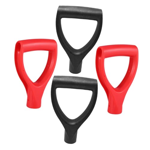 Sewroro 4 Stück Teiliges Ersatz D Förmiger Schaufelgriff Robustem Kunststoff Ergonomischer Handgriff für Gartengeräte Innendurchmesser Langlebig und Komfortabel für Gartenarbeit und von Sewroro