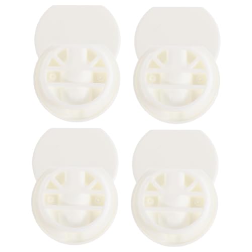 Sewroro 4 Stück Teiliges Kunststoff Möbel Eckverbinder für Wohnmobile und Wohnwagen Schützende Stabile Möbelwinkel aus Nylon Einsetzbar für Caravan Möbelverbindungen von Sewroro