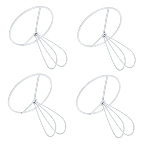 Sewroro 4 Stück Teiliges Lampenschirm DIY Clip Halter für Tisch und Stehlampen Passend für Deckenleuchten und Kronleuchter von Sewroro