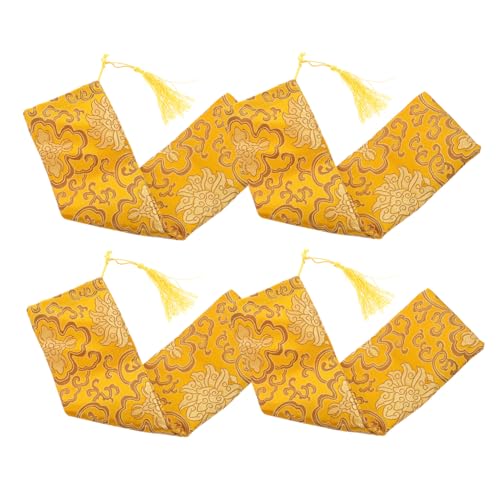 Sewroro 4 Stück Teiliges Langlebige Kalligraphie Scroll Aufbewahrungstaschen mit Wasserdichtem Staubdichtem Schutz für Papierkunstwerke und Bildrollen Praktische und Robuste von Sewroro