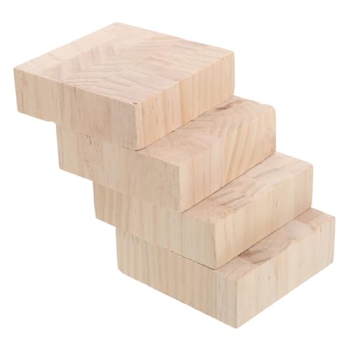 Sewroro 4 Stück Teiliges Möbel erhöhungsset aus Holz mit Rutschfester Bodenfläche für Tische Betten Stühle Stabile Möbelerhöhung zum Schutz von Hartböden und Verbesserung der Sitzhöhe Sewroro 4 Stück Teiliges Möbel erhöhungsset aus Holz mit Rutschfester Bodenfläche für Tische Betten Stühle Stabile Möbelerhöhung zum Schutz von Hartböden und Verbesserung der Sitzhöhe von Sewroro