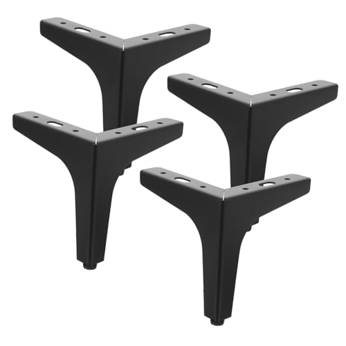 Sewroro 4 Stück Teiliges Möbelbeine aus Dreieckige Stabile Sofafußstützen Hohe Moderne Möbelfüße für Sofa Bett Schrank Einfache Montage Langlebig und Belastbar von Sewroro