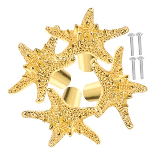 Sewroro 4 Stück Teiliges Möbelgriff Vintage Gold Schrank und Schubladengriff Stilvolle Türgriffe für Langlebig und Funktional für Möbel und Küchenschränke Sewroro 4 Stück Teiliges Möbelgriff Vintage Gold Schrank und Schubladengriff Stilvolle Türgriffe für Langlebig und Funktional für Möbel und Küchenschränke von Sewroro