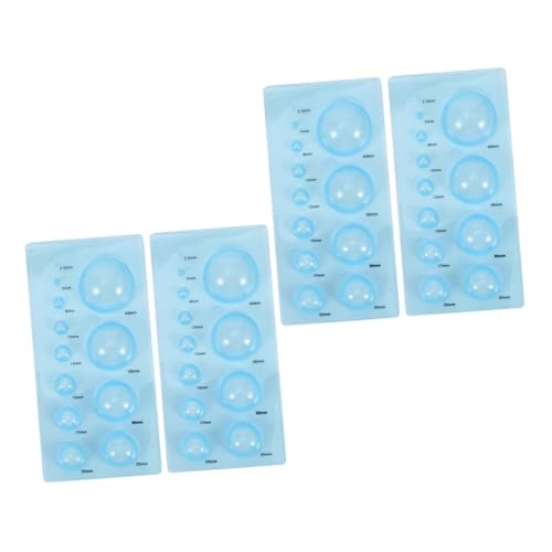 Sewroro 4 Stück Teiliges Quilling Tool aus Robustem Abs Halbkuppel Formen für DIY Papierbastelei Leichtes Kompaktes Kugel Quilling Werkzeug Geeignet für Anfänger und Profis zur von Sewroro