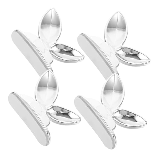 Sewroro 4 Stück Teiliges Toilettensitz Heber aus Langlebigem Schmetterlingsförmiger Wc Deckelgriff Hygienische Hebehilfe für Ältere Menschen und Senioren Einfache Installation von Sewroro