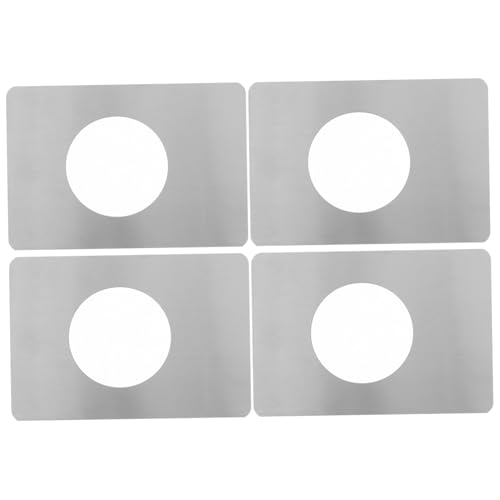 Sewroro 4 Stück Teiliges Türschloss Reparaturset Edelstahl Türknauf Verstärkungsplatte Türgriff Fixierplatte Türloch Abdeckung Silber für Stabile Kratzfeste und Einfache Montage bei Sewroro 4 Stück Teiliges Türschloss Reparaturset Edelstahl Türknauf Verstärkungsplatte Türgriff Fixierplatte Türloch Abdeckung Silber für Stabile Kratzfeste und Einfache Montage bei von Sewroro
